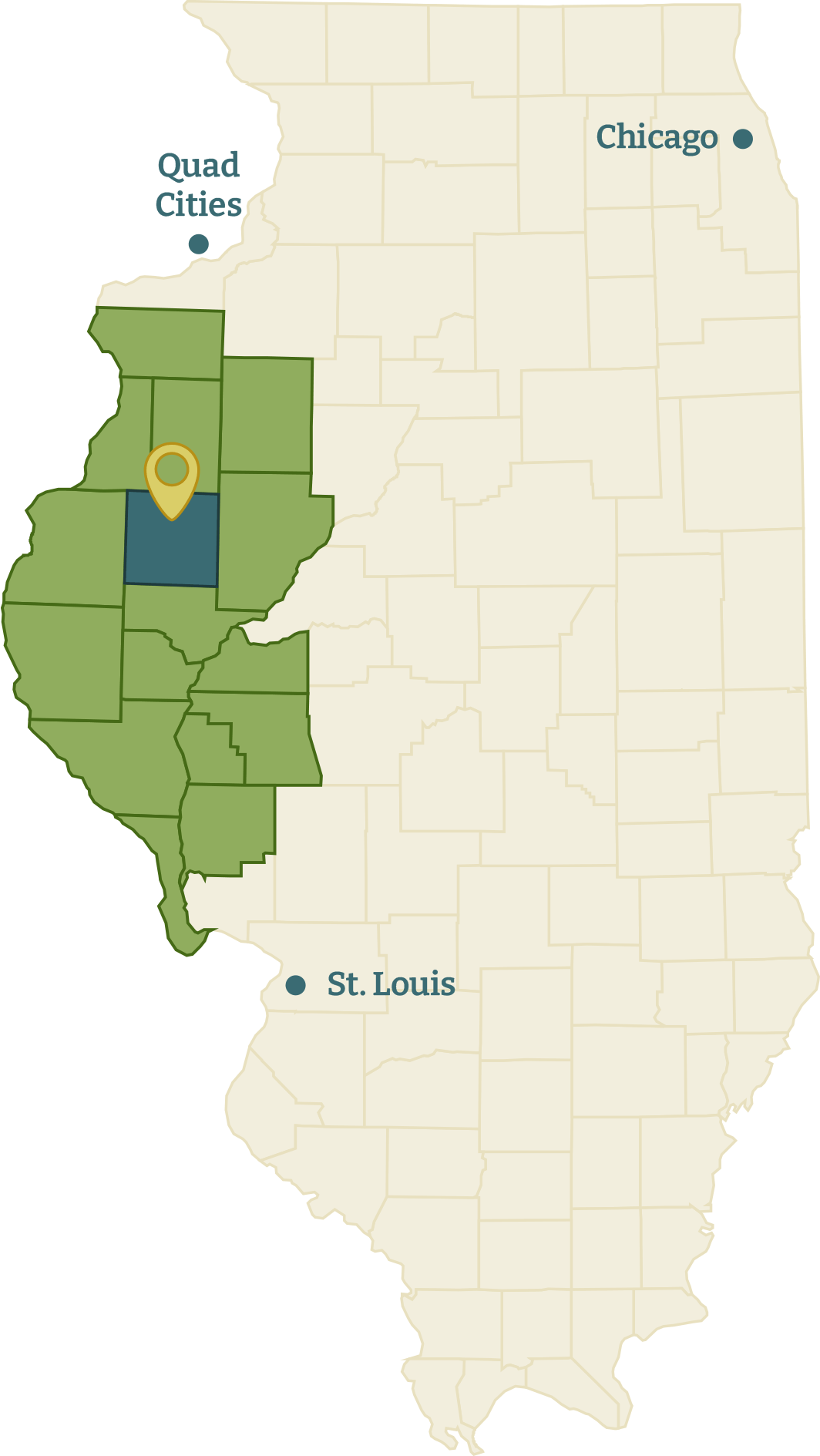 Illinois Map